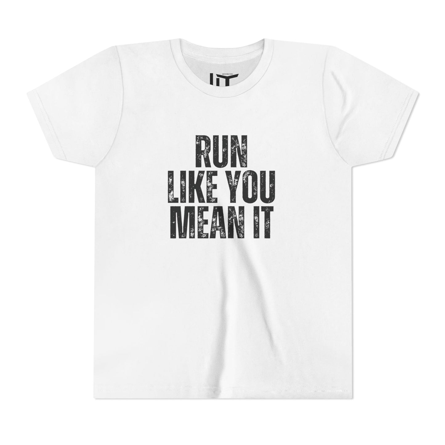 Run Like You Mean It Youth Short Sleeve Tee