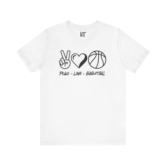 Peace • Love • Basketball T-Shirt