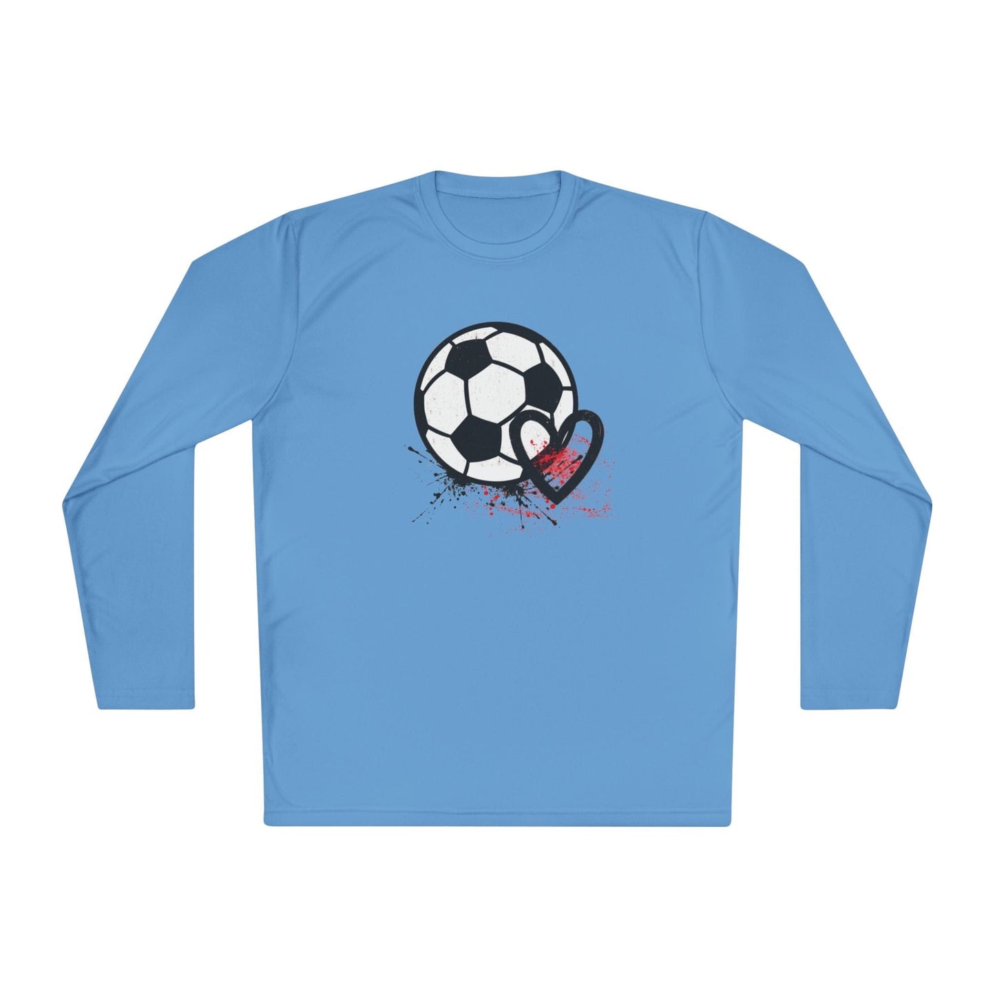 Soccer Is Her Heartbeat  Lightweight Long Sleeve Tee