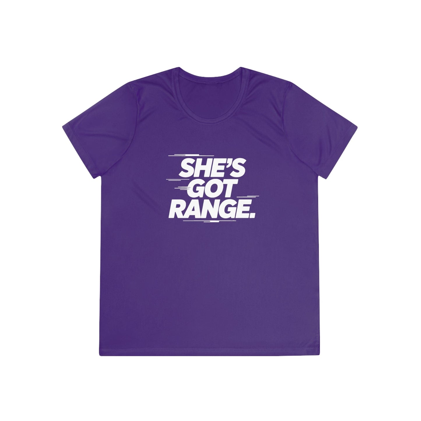 She's Got Range Ladies Moisture Wicking Tee