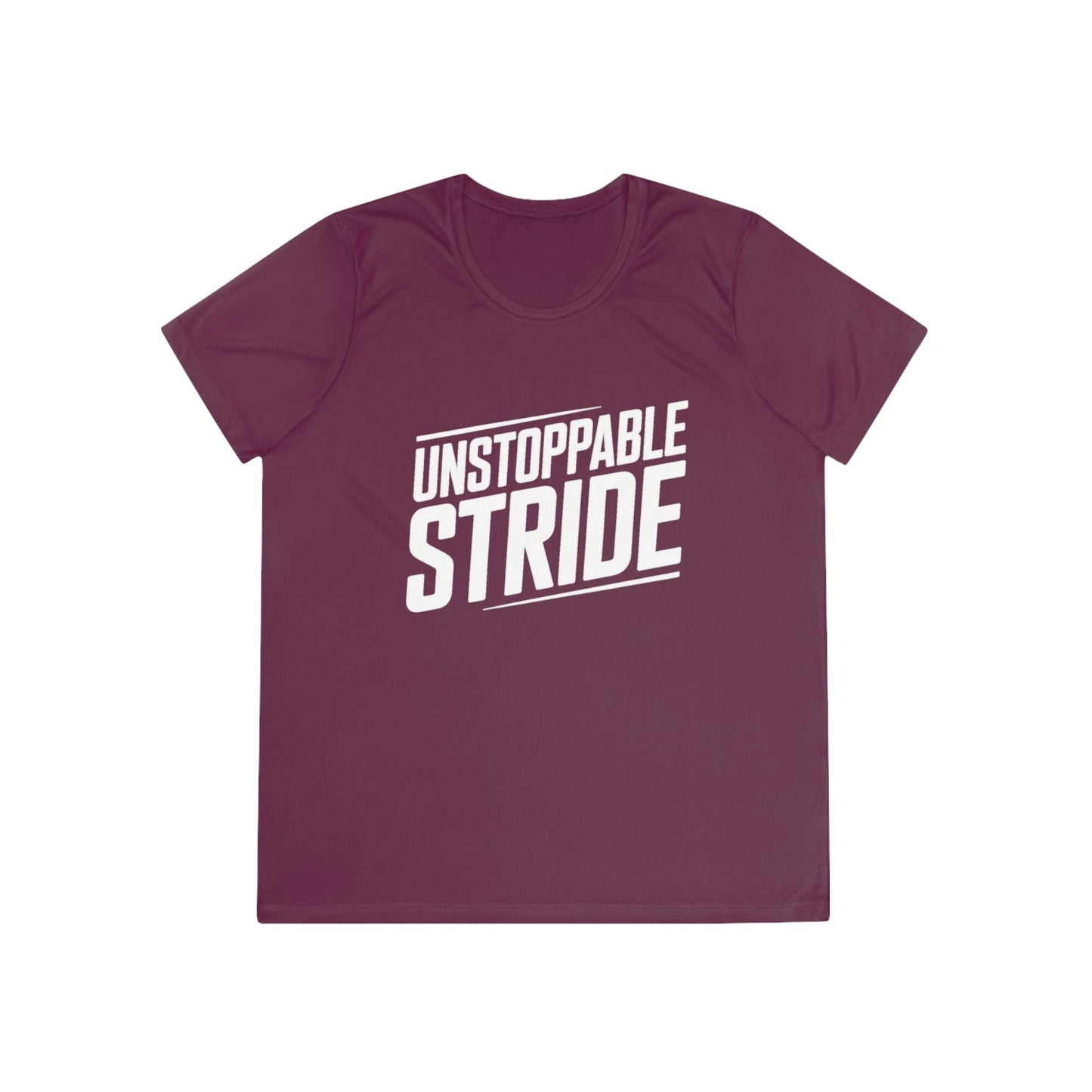 Unstoppable Stride Ladies Moisture Wicking Tee
