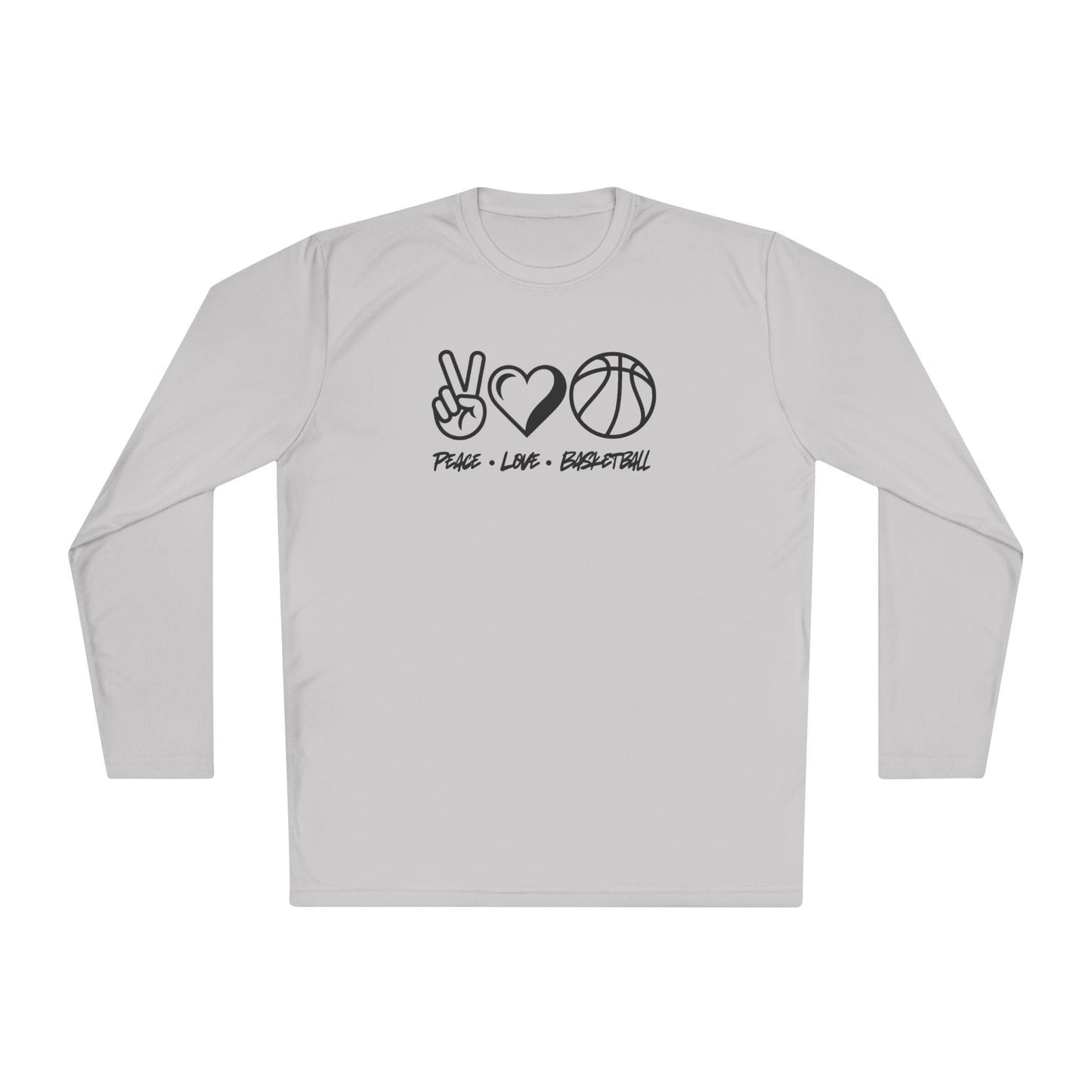 Peace • Love • Basketball  Lightweight Long Sleeve Tee