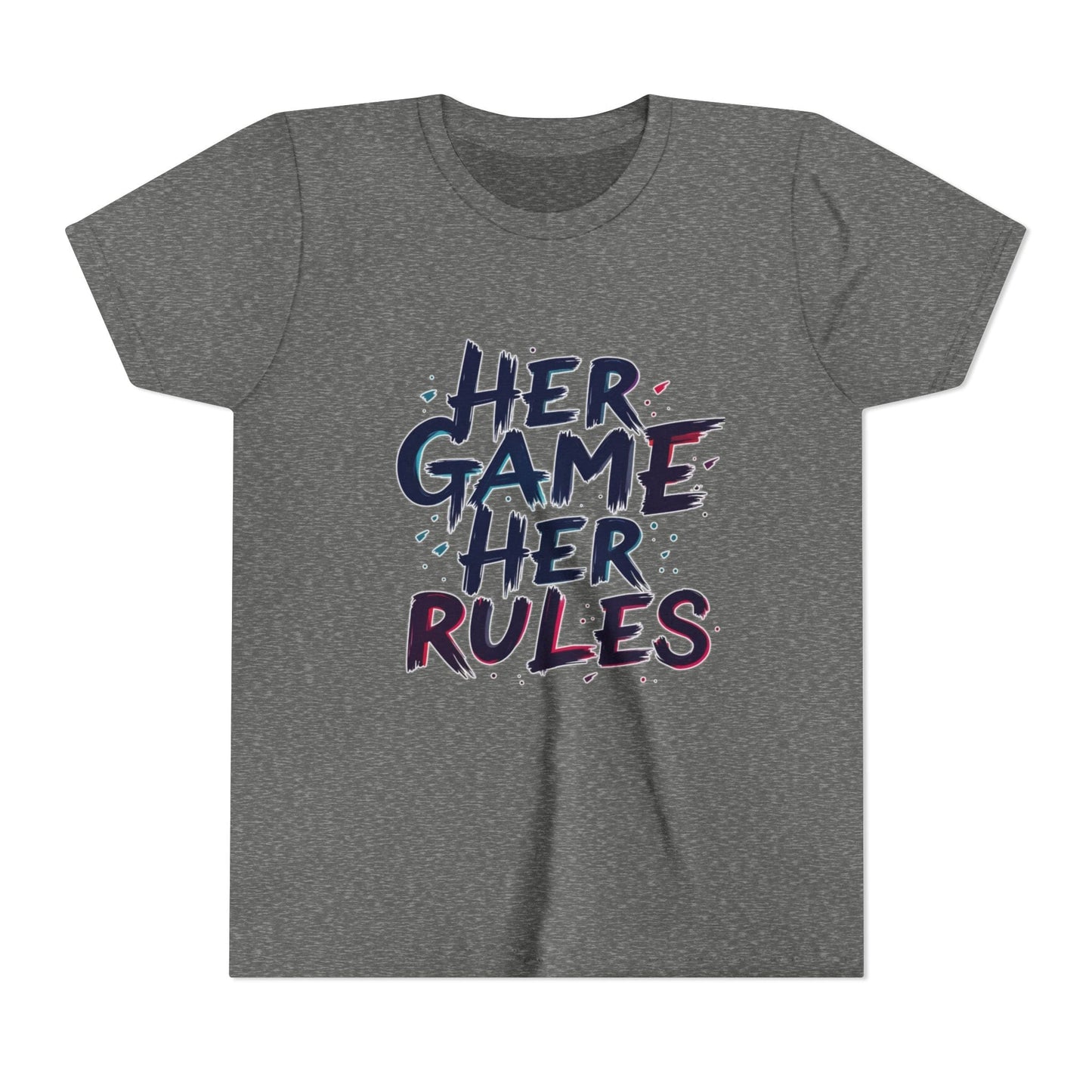 Her Game, Her Rules Youth Short Sleeve Tee