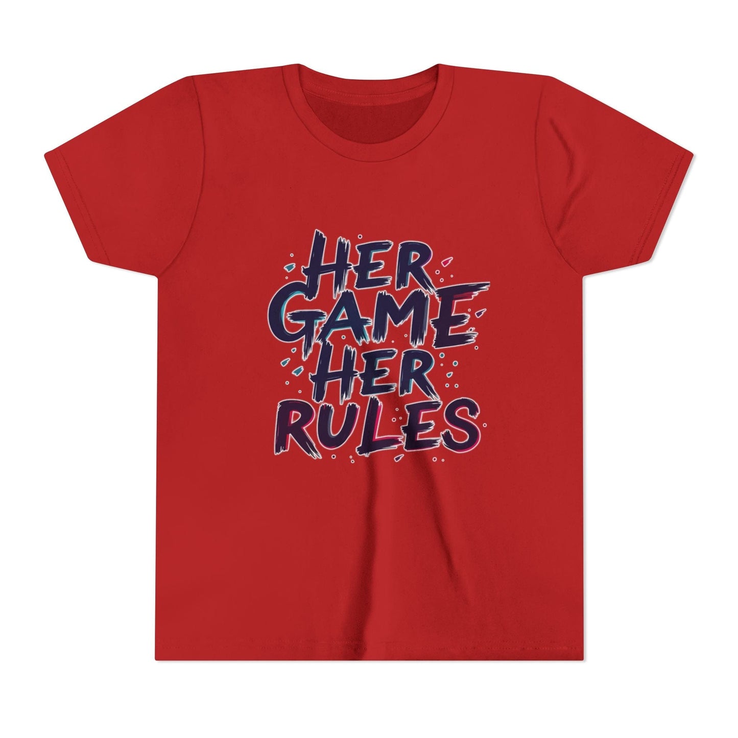 Her Game, Her Rules Youth Short Sleeve Tee