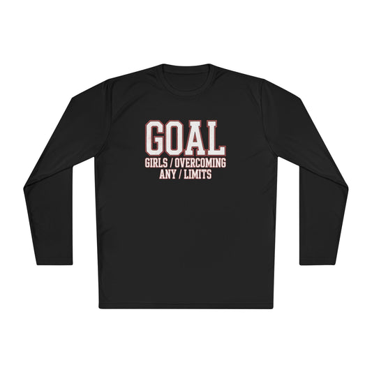 Goal: Girls Overcoming Any Limits Unisex Lightweight Long Sleeve Tee