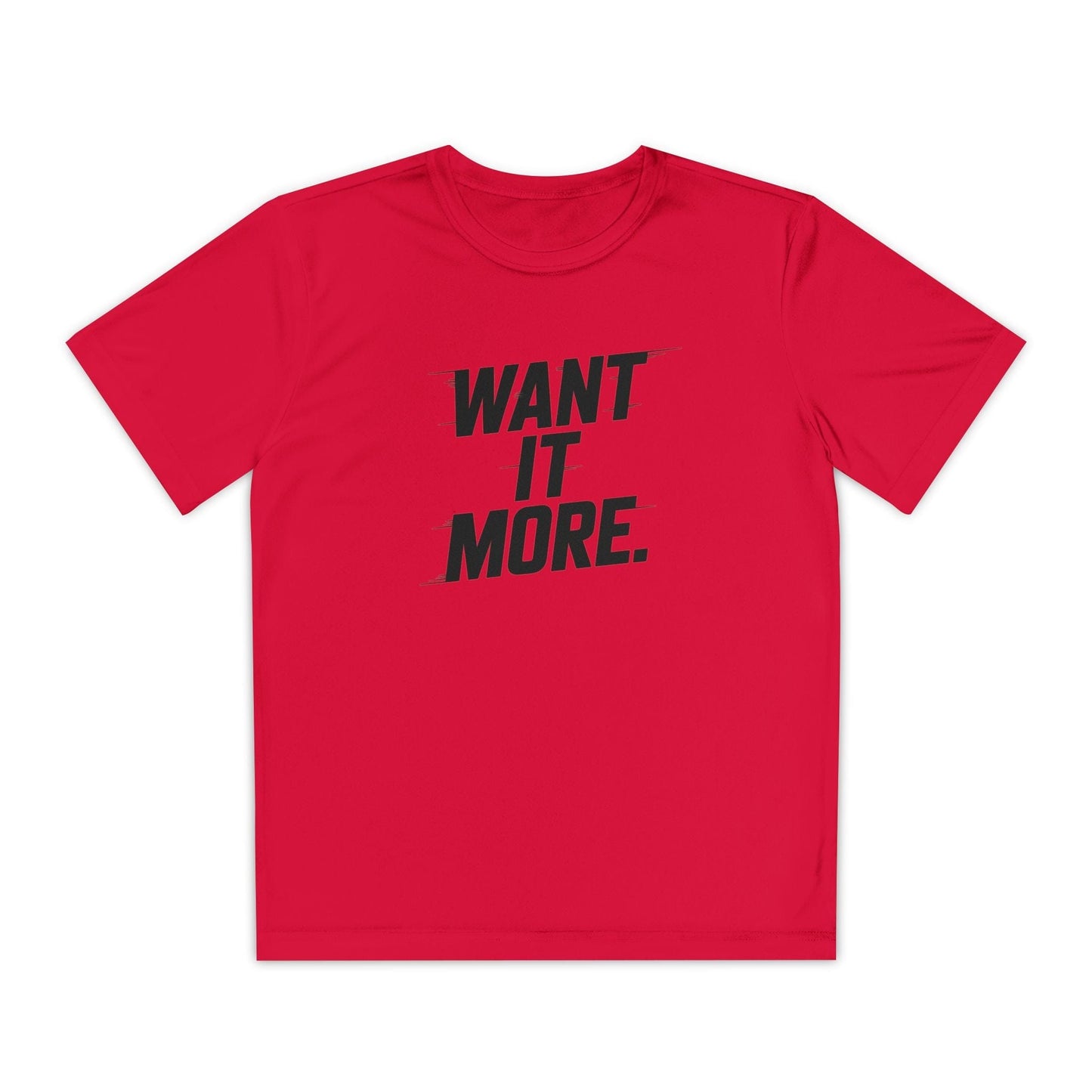 Want It More Youth Moisture Wicking Tee