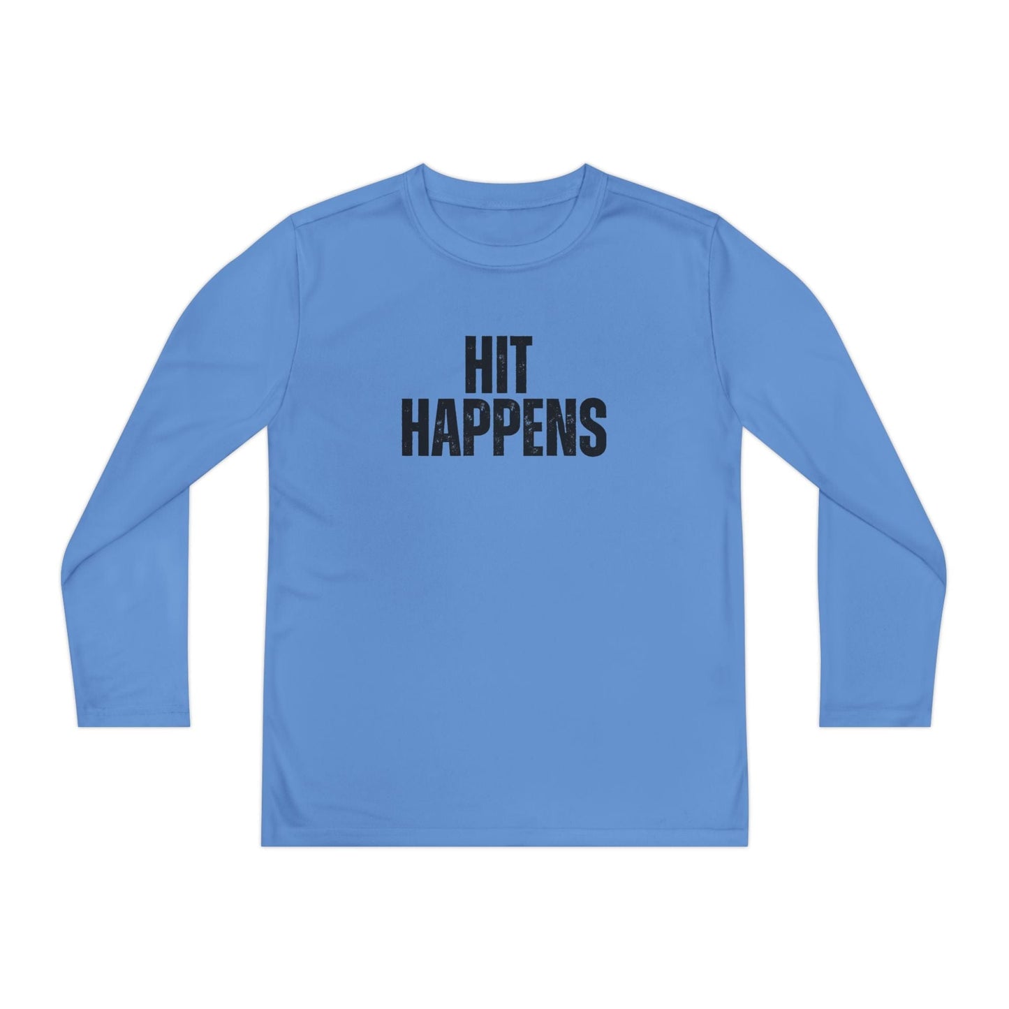 Hit Happens Youth Long Sleeve Competitor Tee