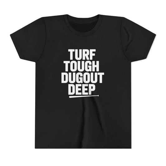 Turf Tough, Dugout Deep Youth Short Sleeve Tee