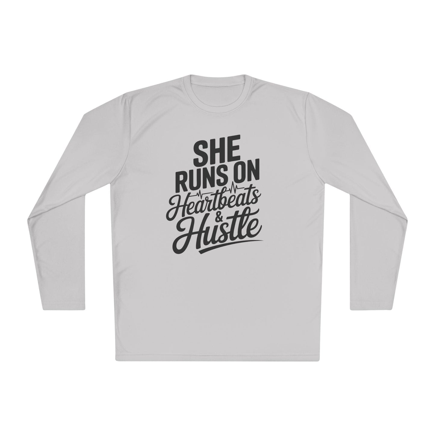 Heartbeats And Hustle Lightweight Long Sleeve Tee