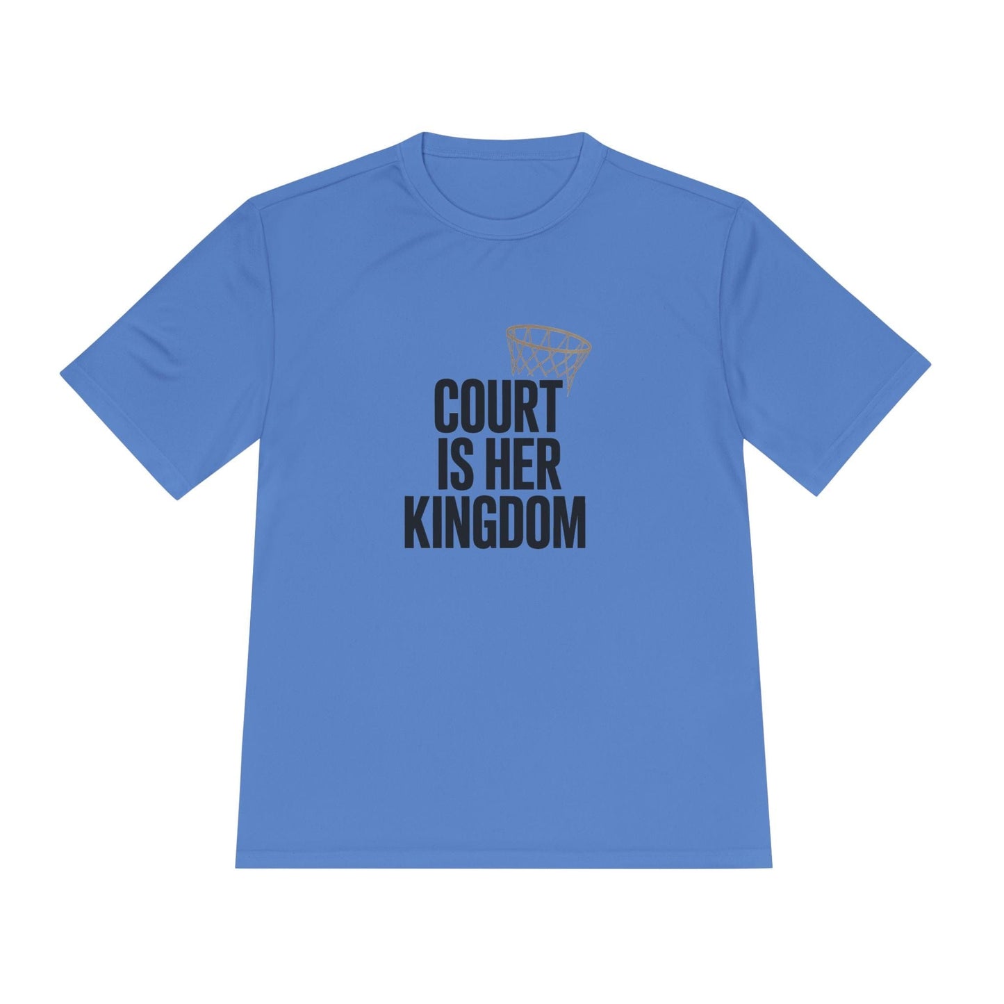 Court Is Her Kingdom Unisex Moisture Wicking Tee