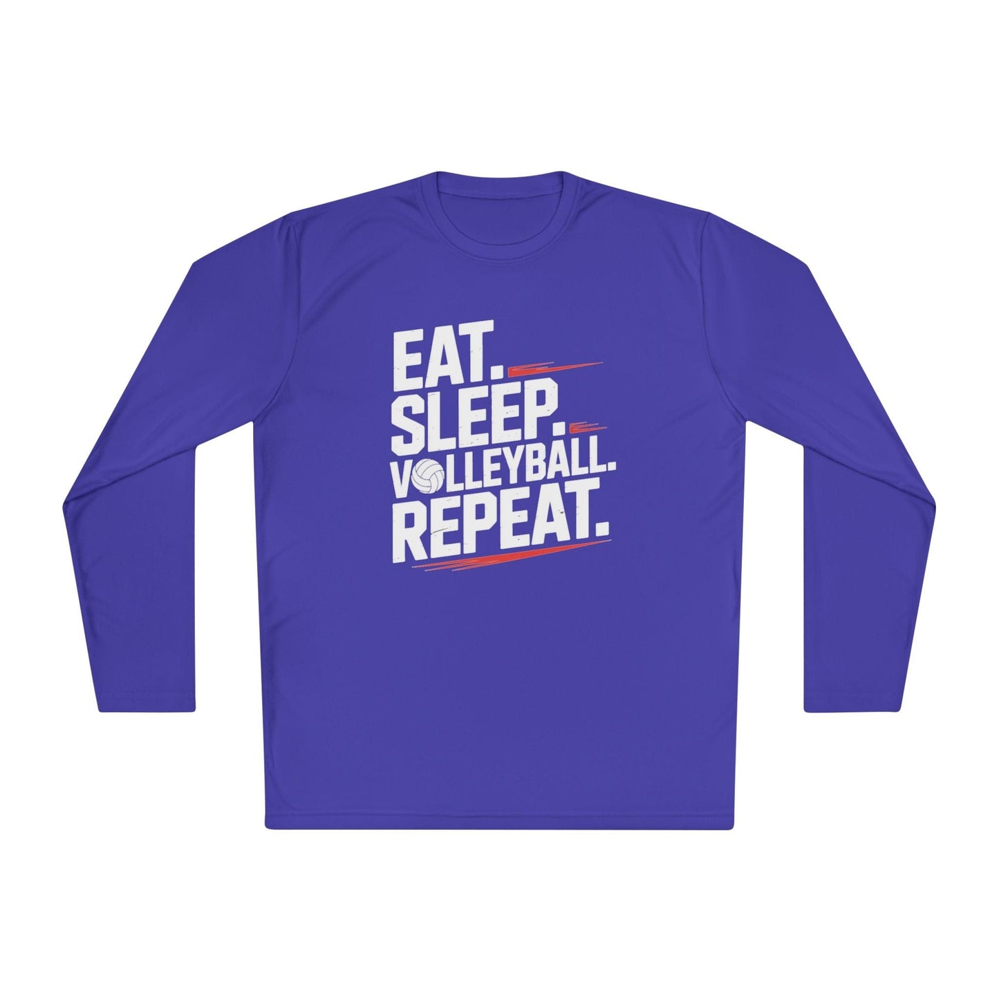 Eat.Sleep.Volleyball.Repeat Lightweight Long Sleeve Tee