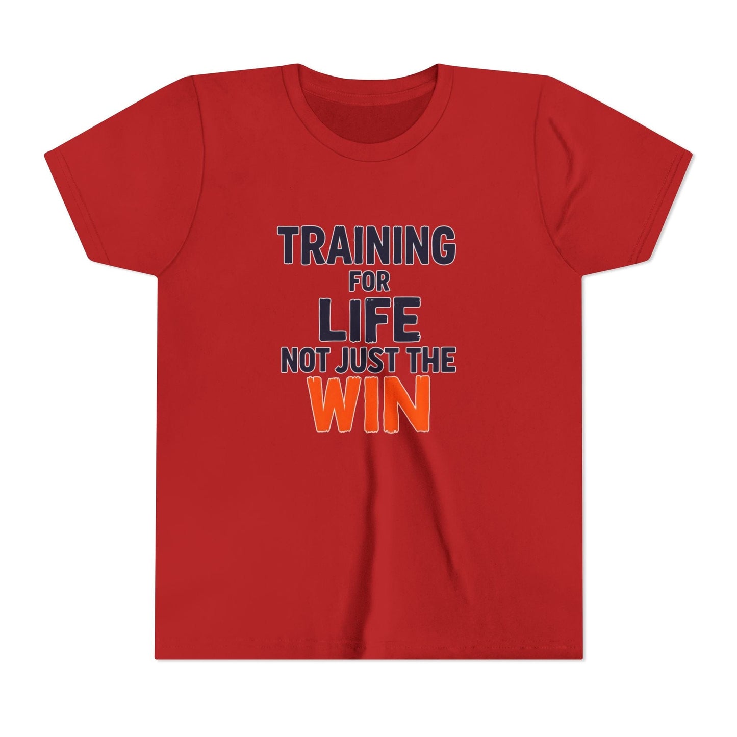 Training for Life, Not Just the Win Youth Short Sleeve Tee