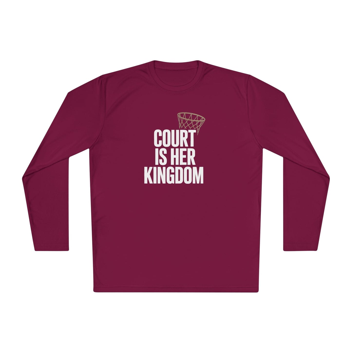 Court Is Her Kingdom Long Sleeve Tee