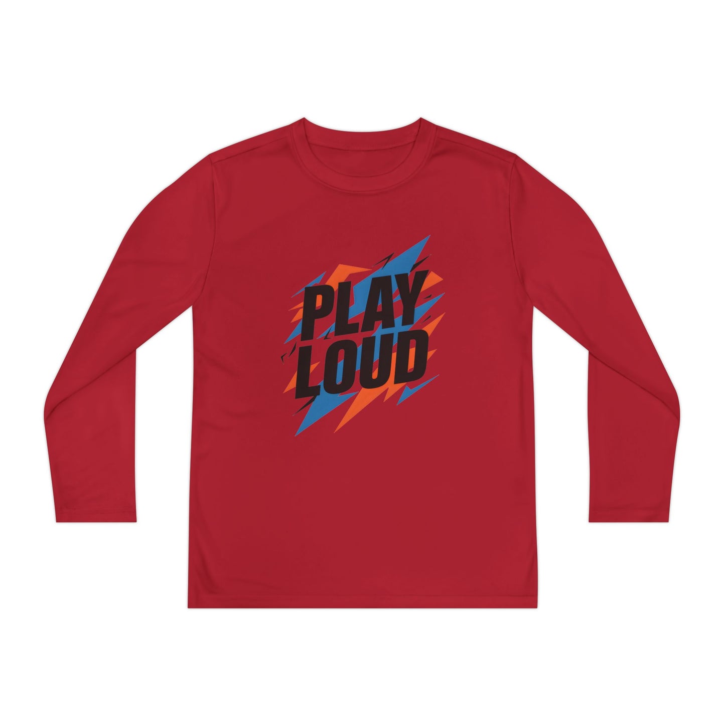Play Loud Youth Long Sleeve Competitor Tee
