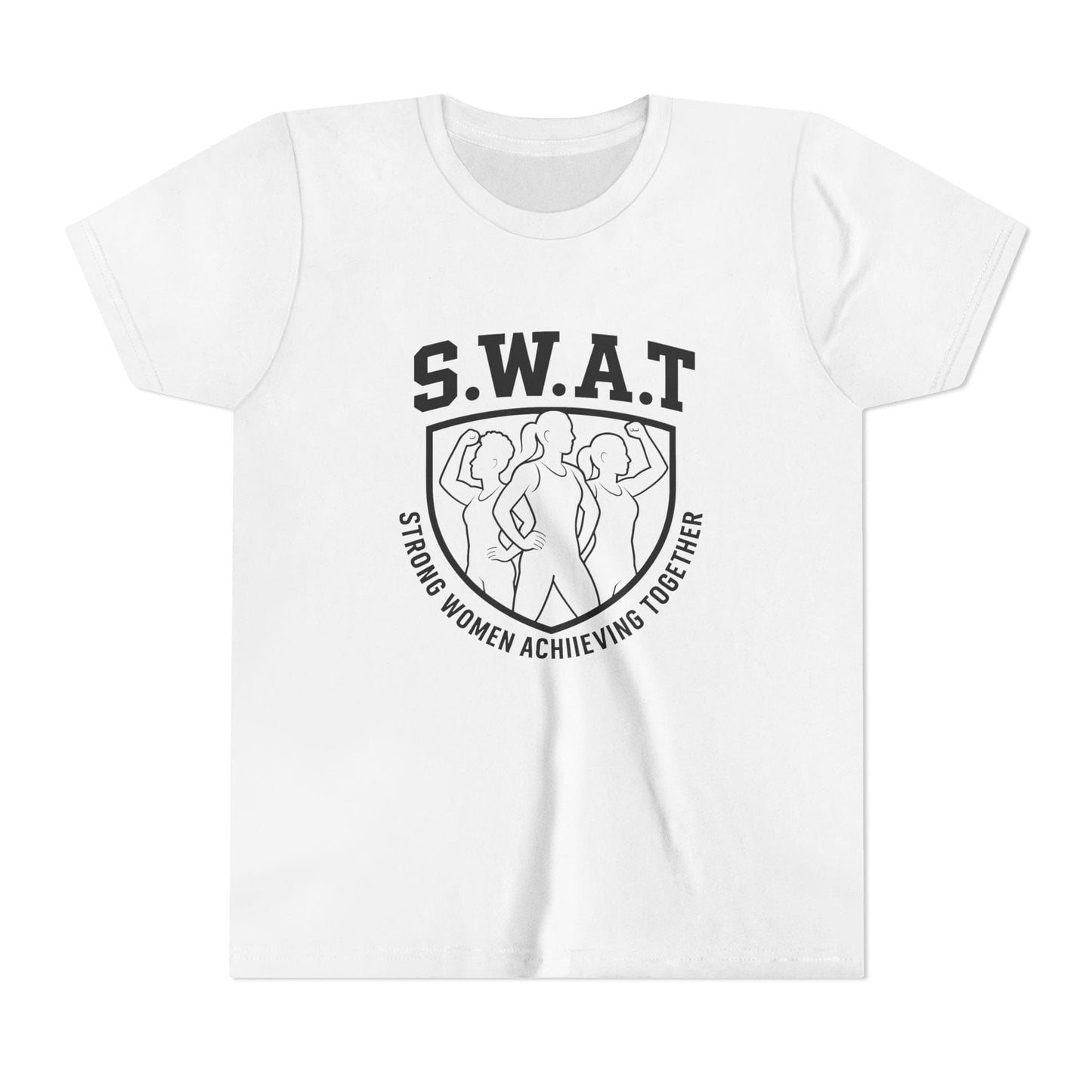 S.W.A.T – Strong Women Achieving Together Youth Short Sleeve Tee