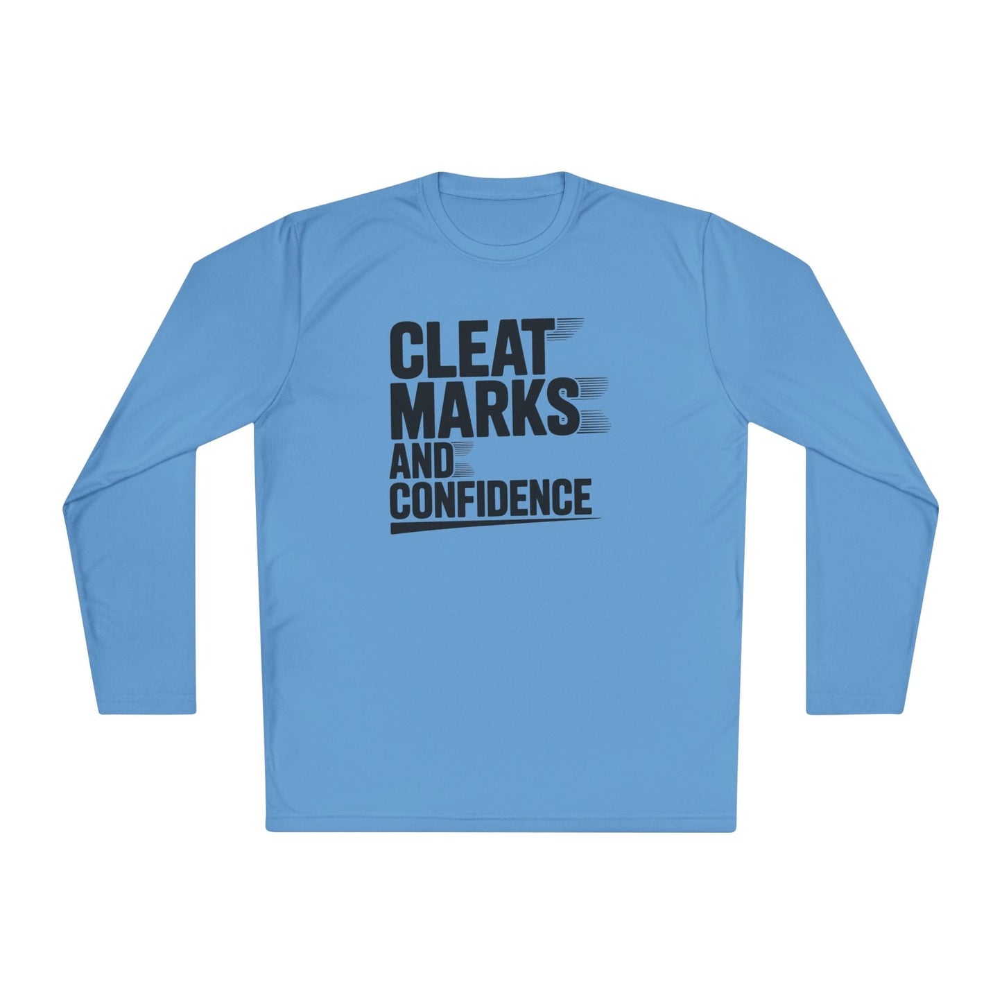 Cleat Marks And Confidence Unisex Lightweight Long Sleeve Tee