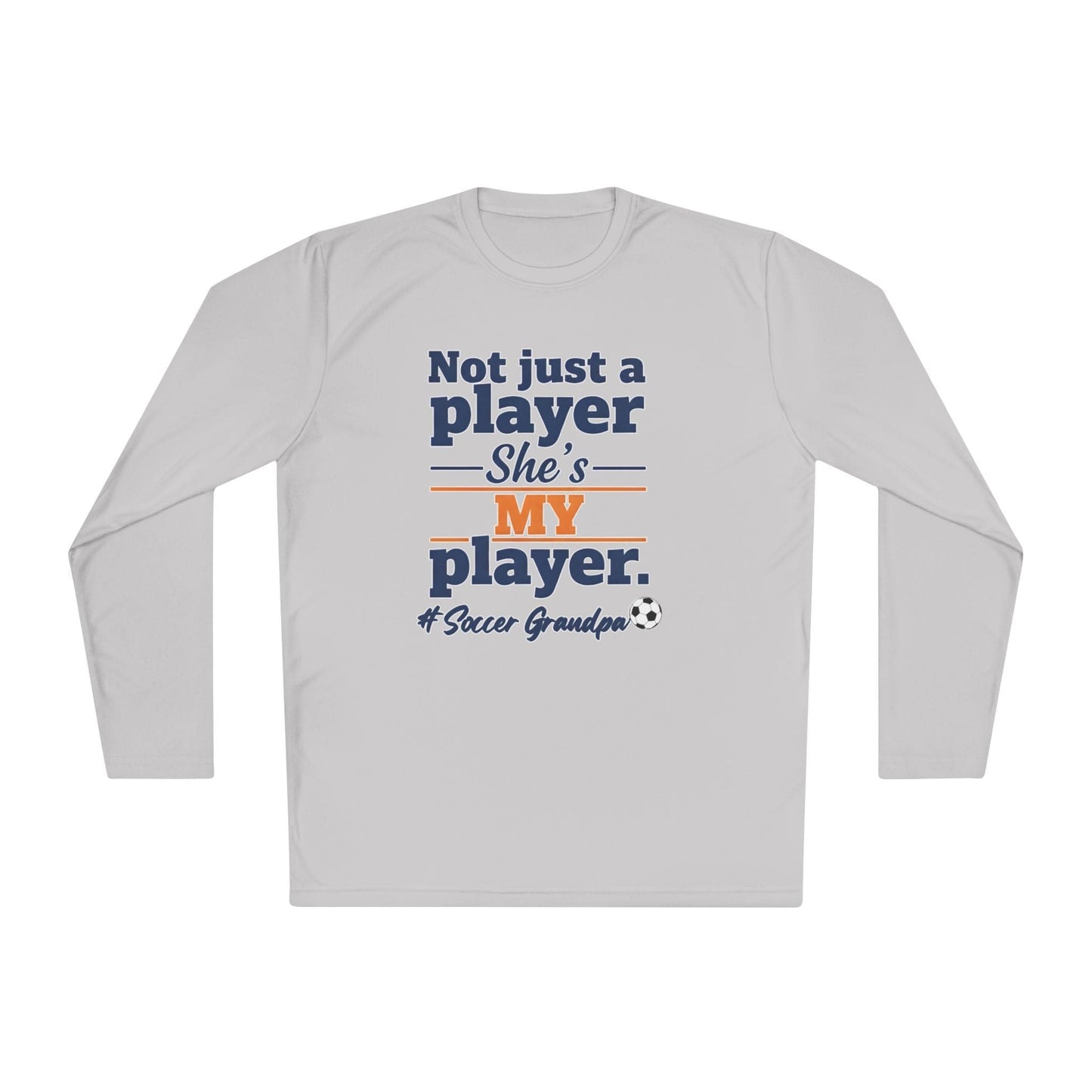 #Soccer Grandpa Lightweight Long Sleeve Tee