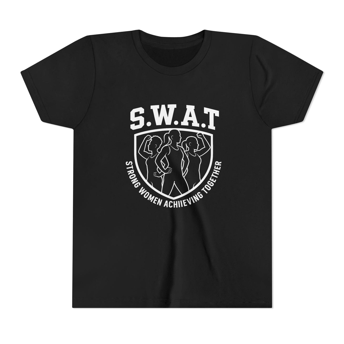 S.W.A.T – Strong Women Achieving Together Youth Short Sleeve Tee