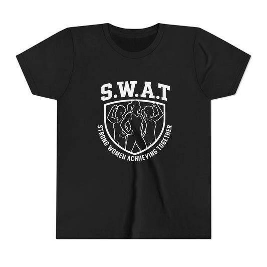 S.W.A.T – Strong Women Achieving Together Youth Short Sleeve Tee