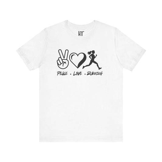 Peace • Love • Running T-Shirt