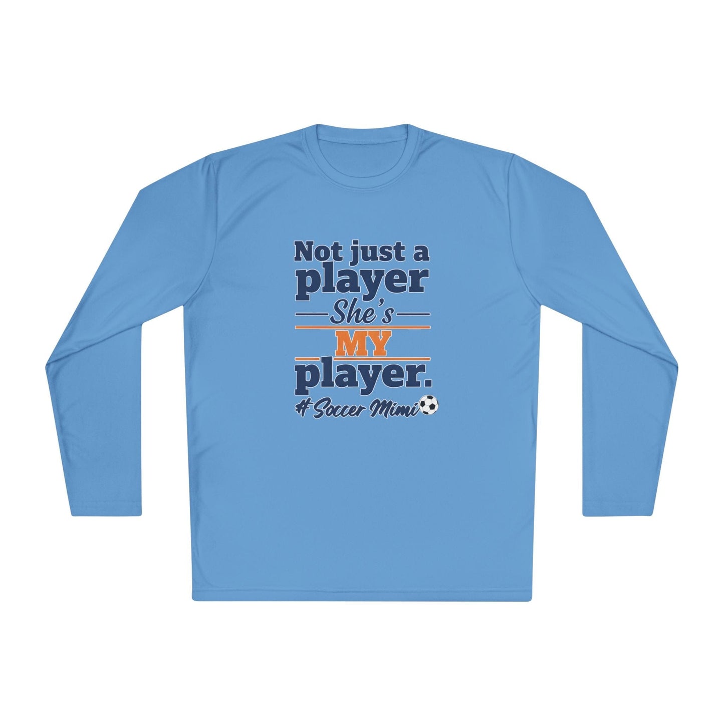 #Soccer Mimi Lightweight Long Sleeve Tee