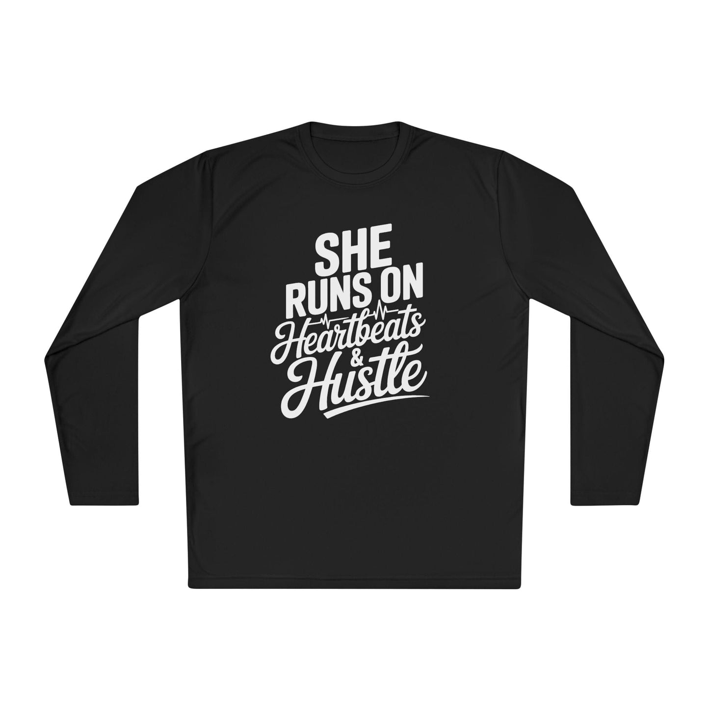 Heartbeats And Hustle Lightweight Long Sleeve Tee