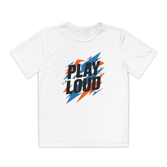 Play Loud Youth Moisture Wicking Tee