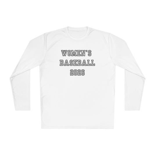 Women's Baseball 2026 Unisex Lightweight Long Sleeve Tee