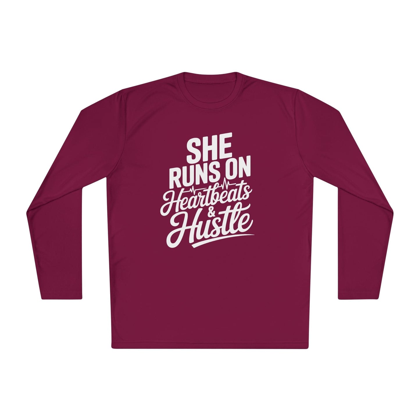 Heartbeats And Hustle Lightweight Long Sleeve Tee