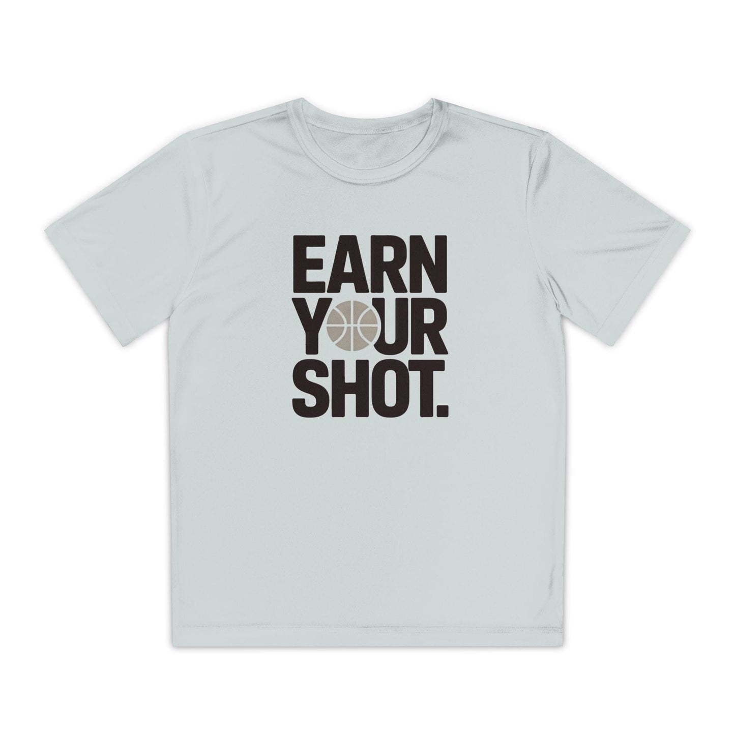 Earn Your Shot Youth Moisture Wicking Tee