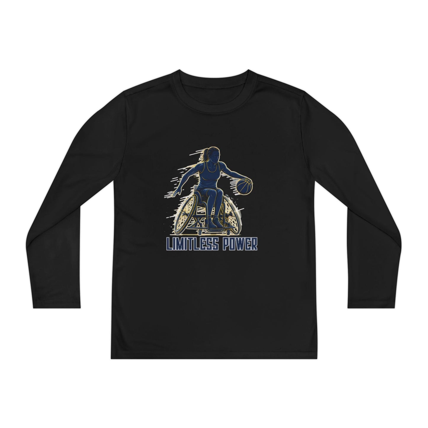 Limitless Power Youth Long Sleeve Competitor Tee