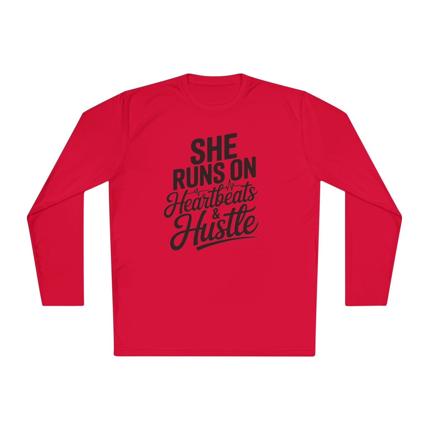 Heartbeats And Hustle Lightweight Long Sleeve Tee