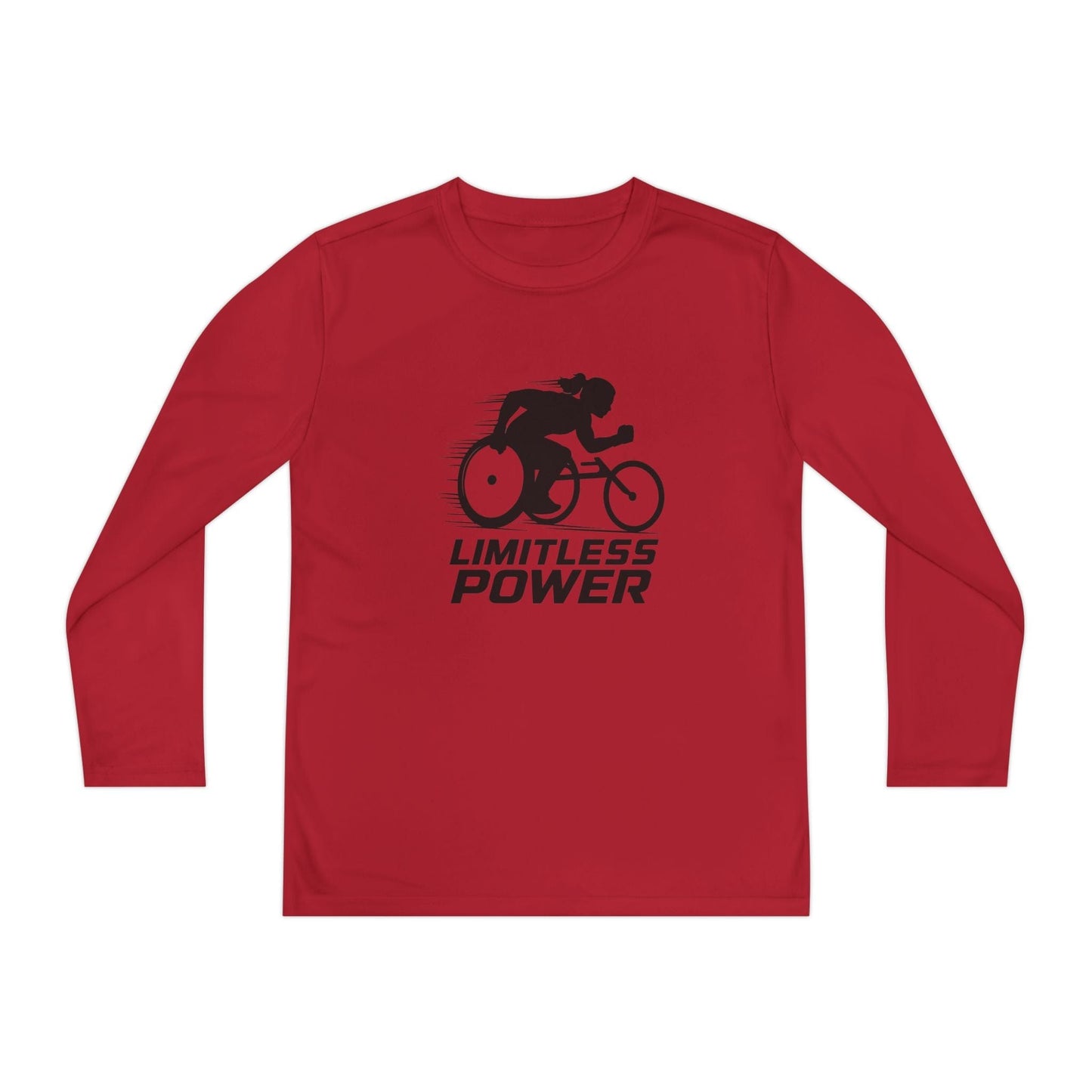 Limitless Power Para-athletics Youth Long Sleeve Competitor Tee