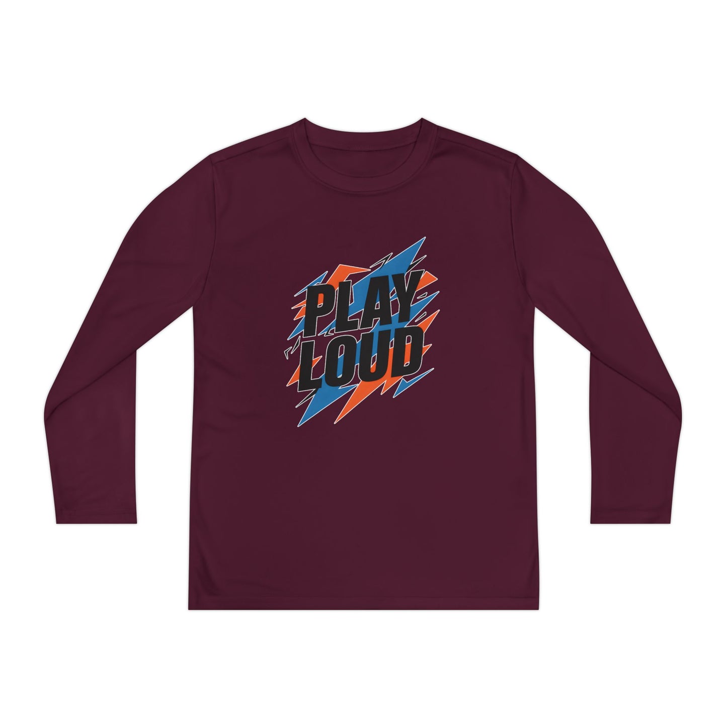 Play Loud Youth Long Sleeve Competitor Tee