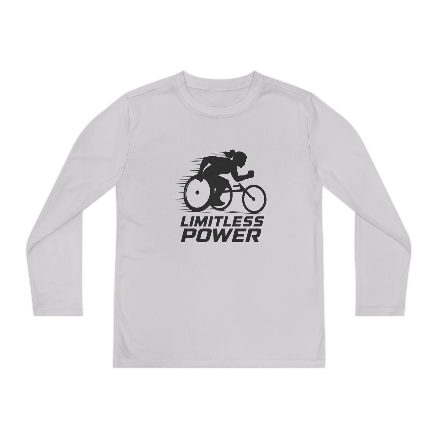 Limitless Power Para-athletics Youth Long Sleeve Competitor Tee