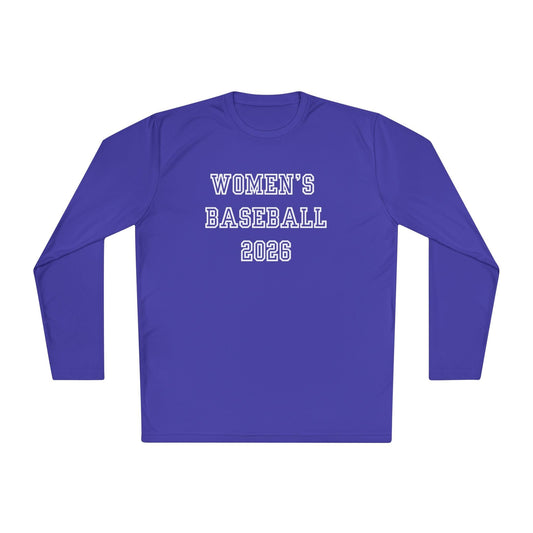 Women's Baseball 2026 Unisex Lightweight Long Sleeve Tee