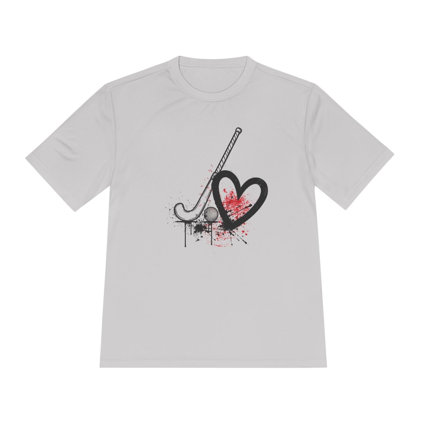 Field Hockey Is Her Heartbeat Unisex Moisture Wicking Tee