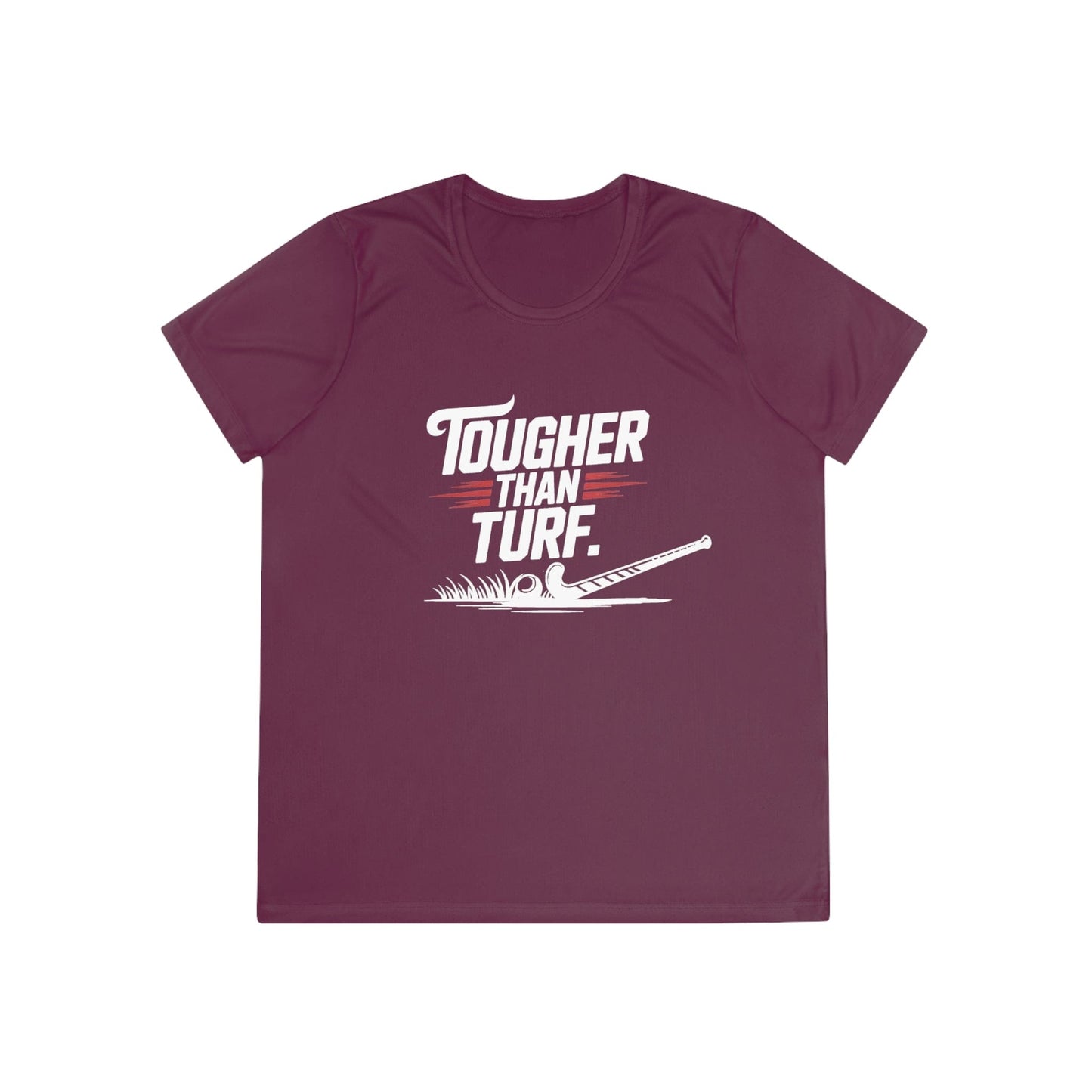 Tougher Than Turf Ladies Moisture Wicking Tee