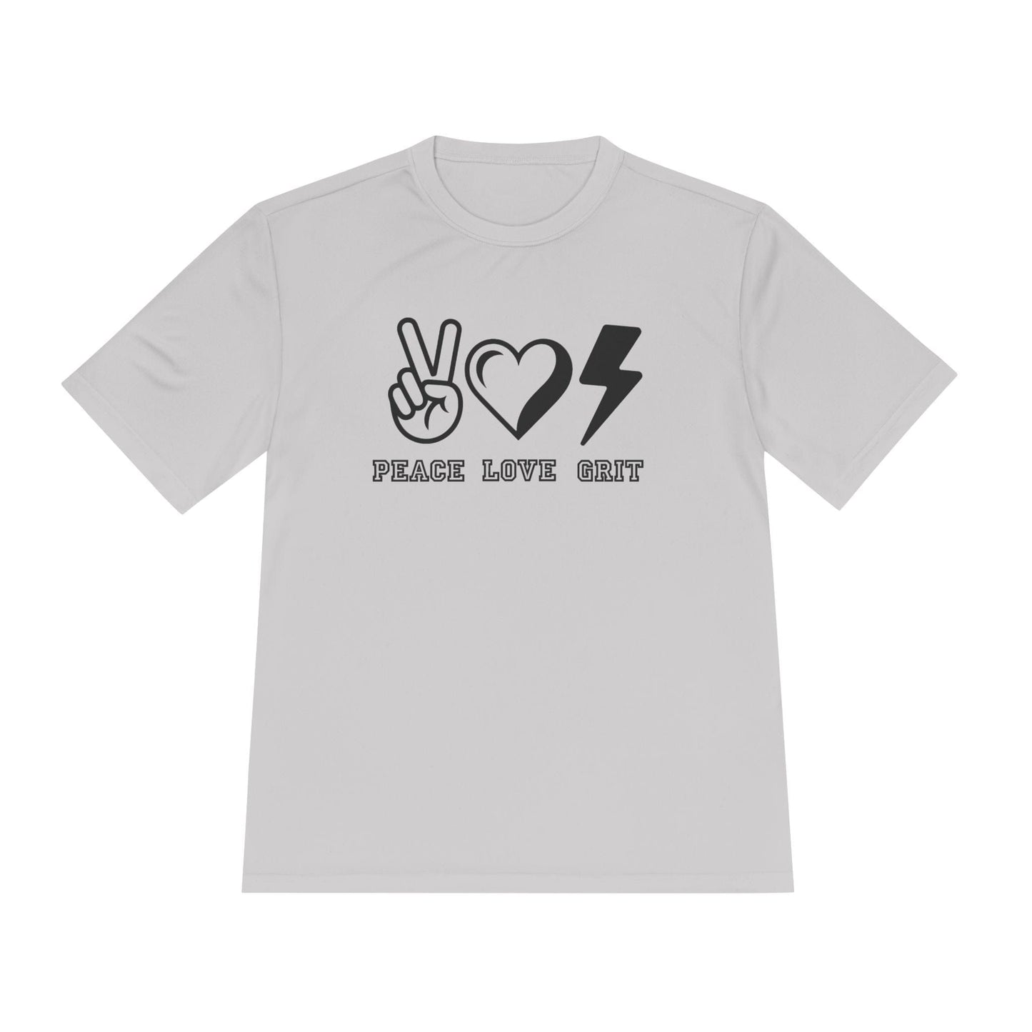 Peace, Love, Grit Unisex Moisture Wicking Tee