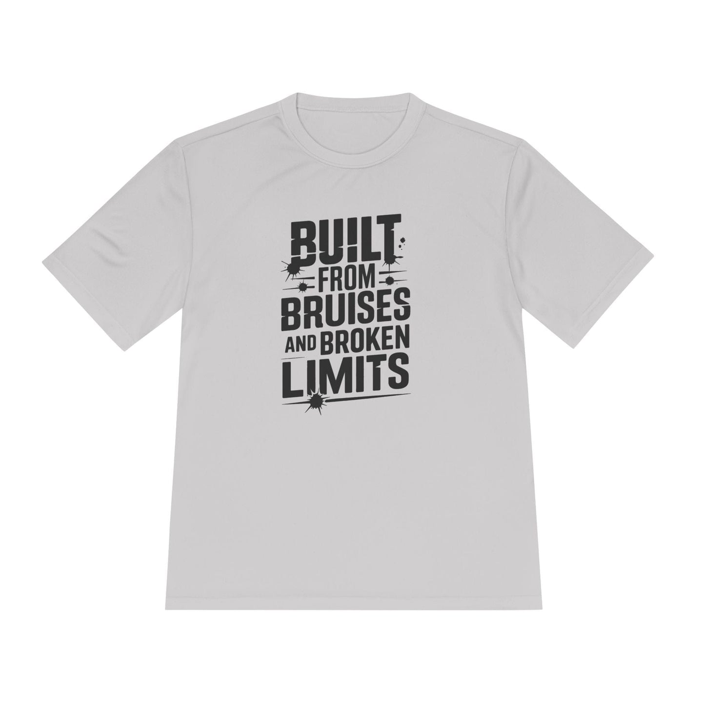 Built From Bruises And Broken Limits Unisex Moisture Wicking Tee