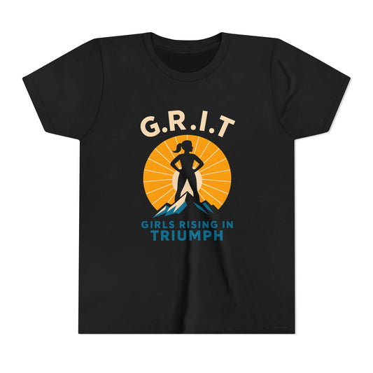 Girls Rising In Triumph Youth Short Sleeve Tee