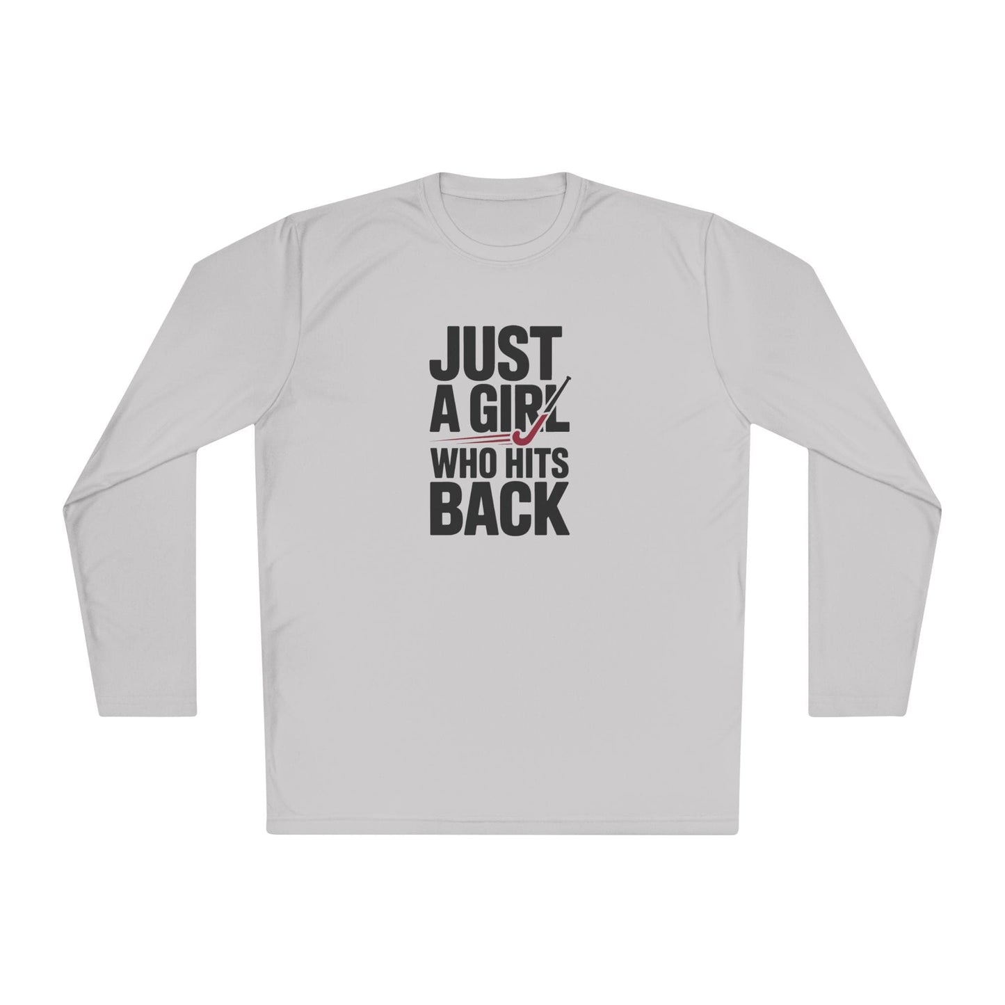 Just A Girl Who Hits Back  Long Sleeve Tee