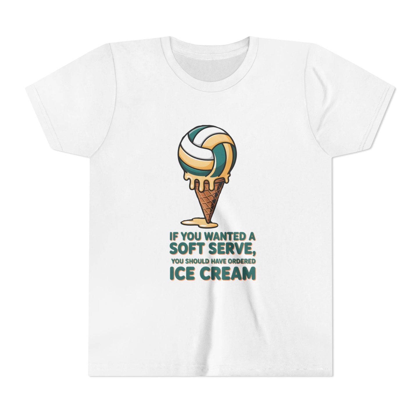 Soft Serve Ice Cream Youth Short Sleeve Tee