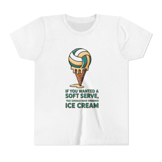 Soft Serve Ice Cream Youth Short Sleeve Tee