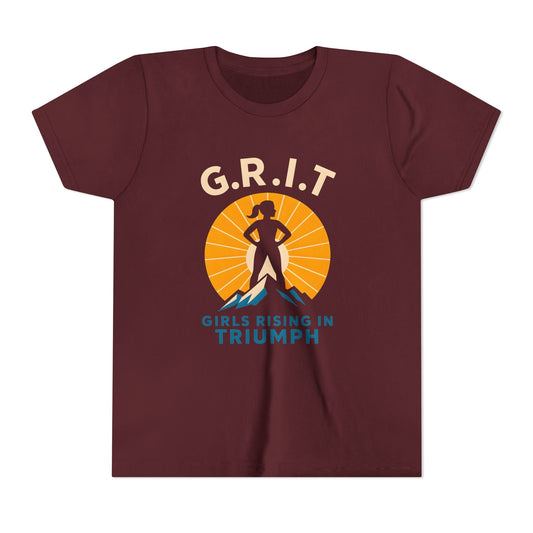 Girls Rising In Triumph Youth Short Sleeve Tee