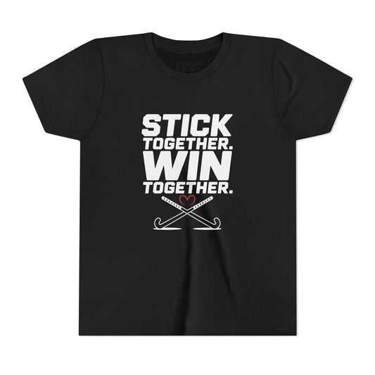 Stick Together. Win Together Youth Short Sleeve Tee