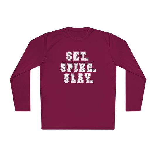 Set.Spike.Slay Lightweight Long Sleeve Tee