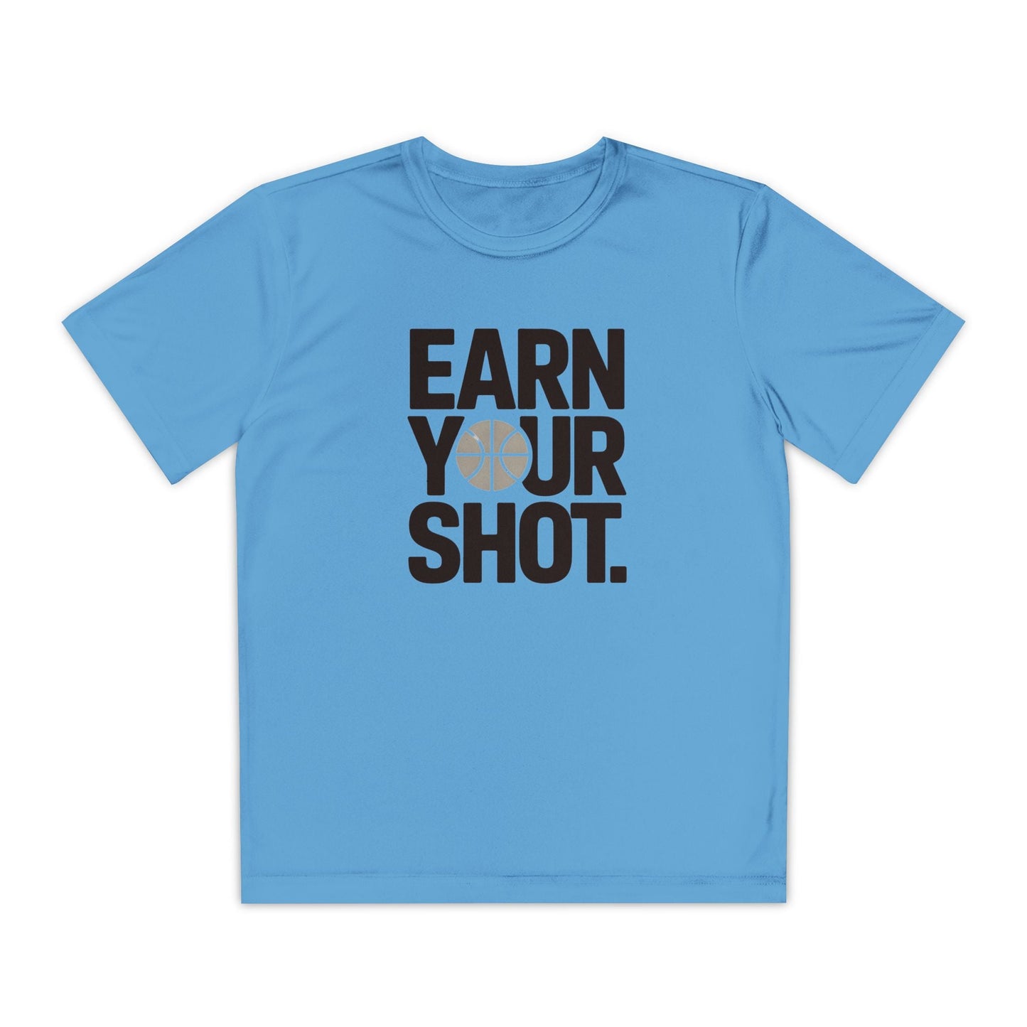 Earn Your Shot Youth Moisture Wicking Tee