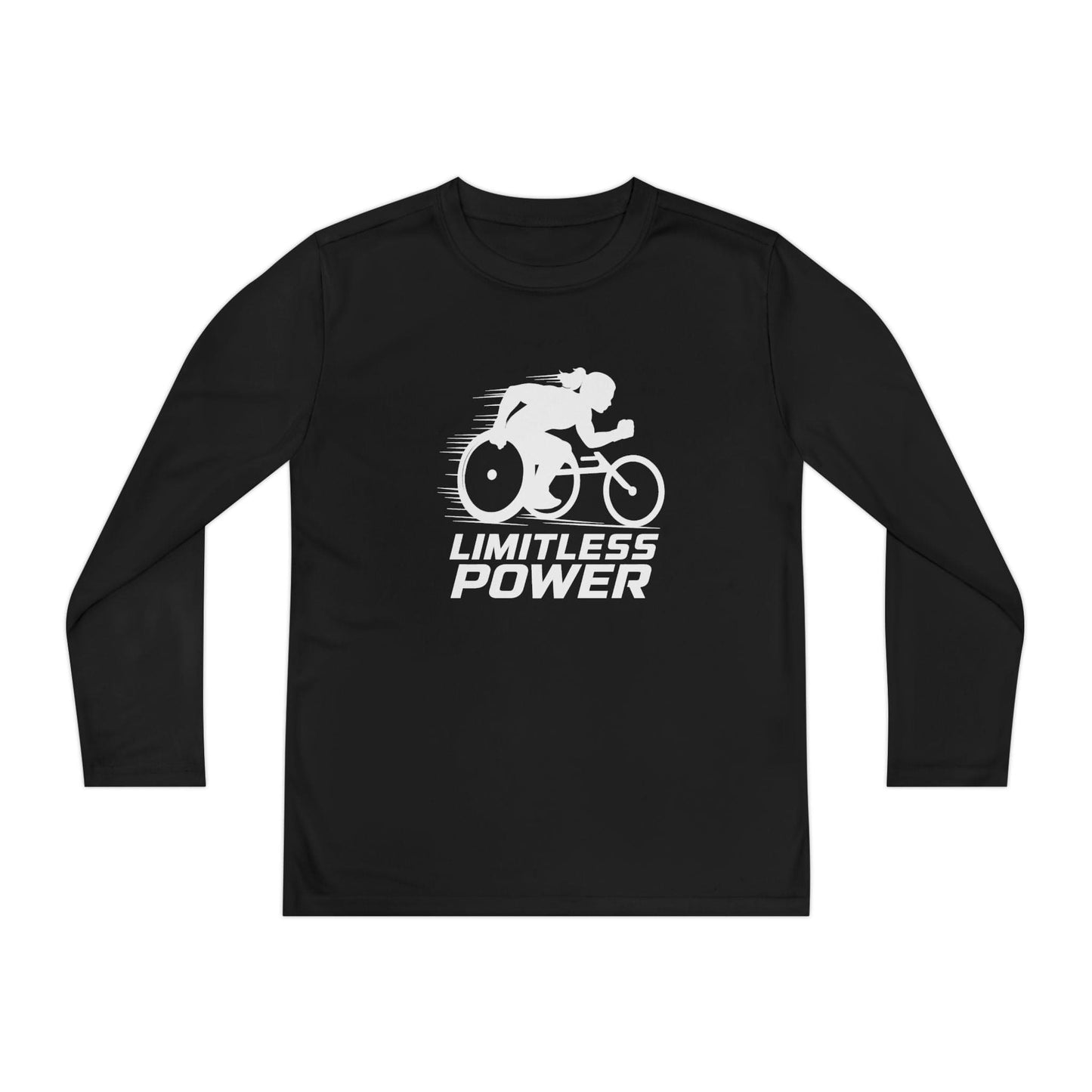 Limitless Power Para-athletics Youth Long Sleeve Competitor Tee