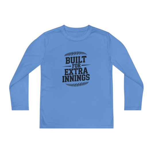 Built For Extra Innings Youth Long Sleeve Competitor Tee